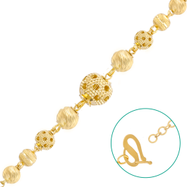 Captivating Concentric Hollow Gold Bracelets