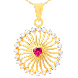  Desirable Stuuning Valentine Heart Gold Pendants 