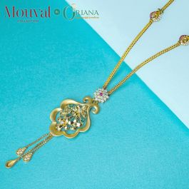 Fashion Mouval Collection Gold Necklace