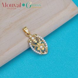 Gilded Mouval Collection Gold Pendant
