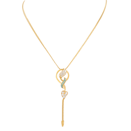  Pomp it Up Romantic Heartin Gold Necklaces