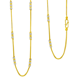 Glowing Sleek Gold Chains