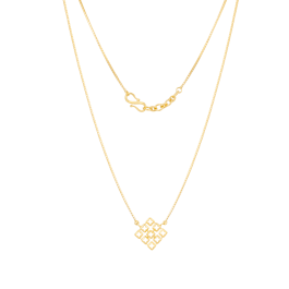 Pretty Lovely Floral Gold Necklaces