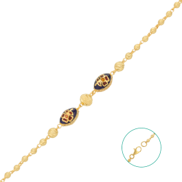 Attractive Enamelled Gold Bracelets