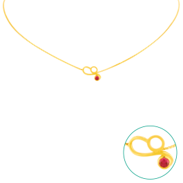 Zodiac Sign Leo Gold Necklaces