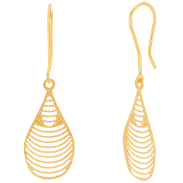 Fashion Miracle Gold Earrings