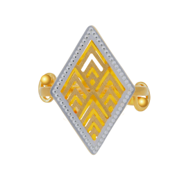 Classic Geometric Fancy Gold Rings