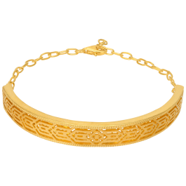 Sophisticated Go With the Flow Gold Bracelets