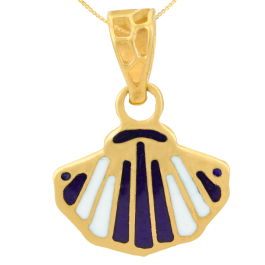 Classic Sea Shell Gold Pendants