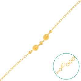 Ethereal Fancy Motifs Gold Bracelets