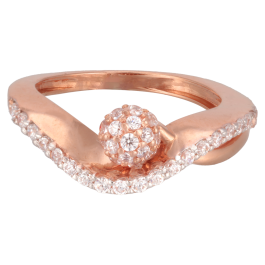 Gentle Pretty Rose Gold Rings