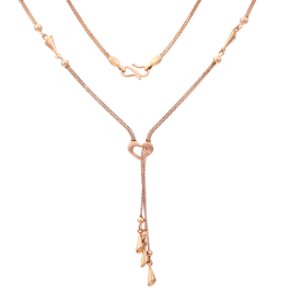Trendy Heartin Rose Gold Necklaces