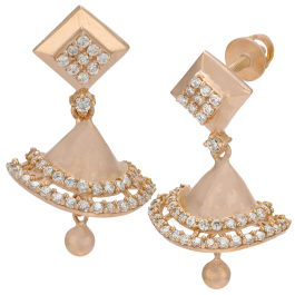 Magnificent Lovely Jhumkas Gold Earrings