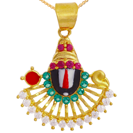 Devine lord Balaji Gold Pendant