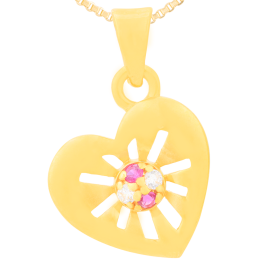  Fresh Trendy Heart Gold Pendants