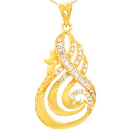 Splendid Looped Glorious Gold Pendants