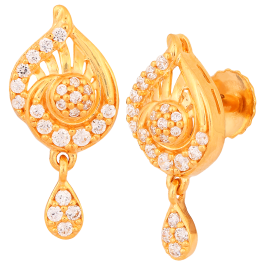 Gold Earrings 17B285540