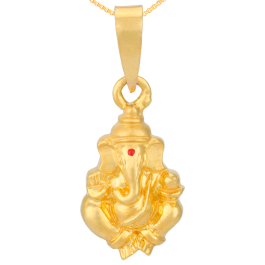 Blissful Divine Lord Ganesha Gold Pendants