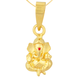 Divine Lord Ganesha Gold Pendants
