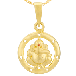 Powerful God Ganesha Gold pendants