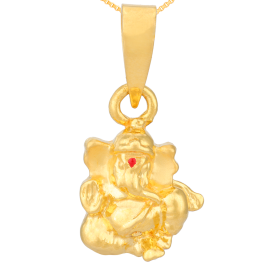 Supernatural Lord Ganesha Gold Pendants
