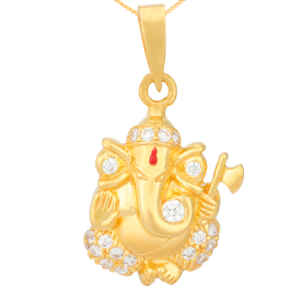 Glorious Divine Lord Ganesha Gold Pendants