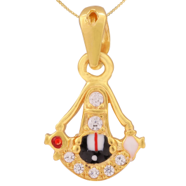 Twinkling Lord Sri Balaji Gold Pendants