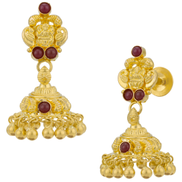 Sublime Traditional Gold Earrings