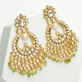 Exquisite Floral Silver Earrings