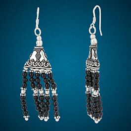 Enticing Dangling Silver Earrings
