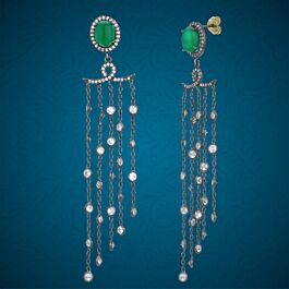 Exquisite Stylish Silver Earrings