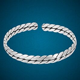 stylish Silver Adjustable Bracelets