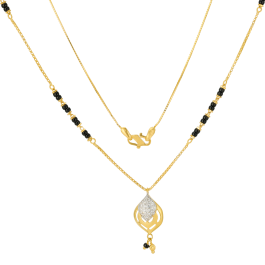 Twinkling Fancy Gold Necklaces