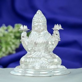 Divine Goddess Lakshmi Silver Idols
