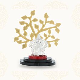 Miniature Fancy Bal Ganesh Silver Idols