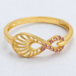 Beautiful Infinity Gold Rings