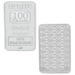 100 Grams Silver Bar