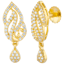 Fantastic Gleaming Gold Earrings