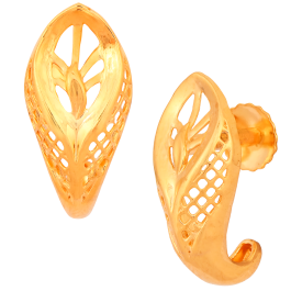 Fancy Stylish Gold Earrings