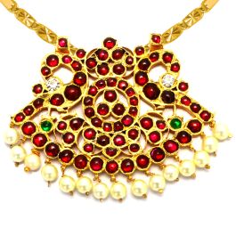 Natya Collection Silver Annapakshi Pendant