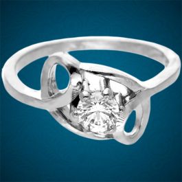 Cunning Crown Shape Silver Ring