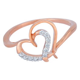 Petite Heart Diamond Rings