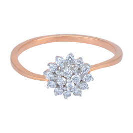 Stunning Floral Diamond Rings