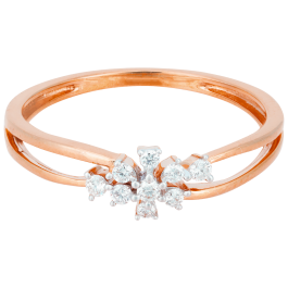 Plesant Floral Diamond Rings