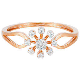 Astonishing Floral Ornate Diamond Rings