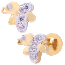 Frizie Cute Buggy Diamond Earrings