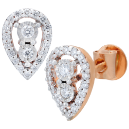 Captivating Dew Drops Diamond Earrings