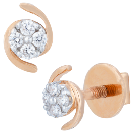 Trendy Fashionatic Diamond Earrings