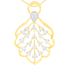 Stylesh Lighting Leaf Diamond Pendants