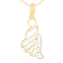 Gilttering Stylish Design Diamond Pendants